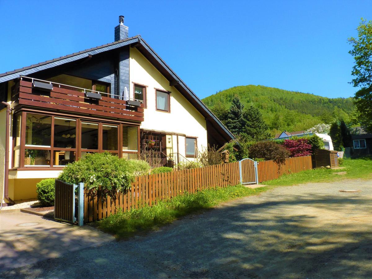 Ferienwohnung Im Wald Mit Kamin Бад-Гарцбург Экстерьер фото